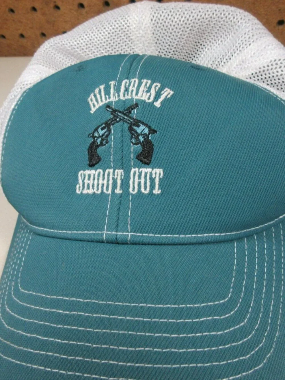 Nike mens ocean an gray HillCrest Shoot Out golf  hat lot L XL (2)